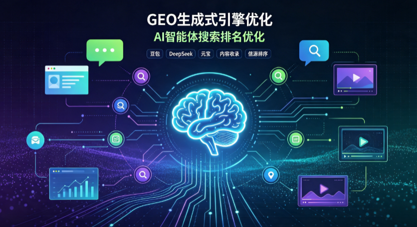 于都县GEO 浪潮来袭：生成式引擎优化崛起，创作者争抢豆包、DeepSeek、元宝智能体流量入口